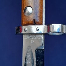 Czech M1924 Bayonet (VZ 24), Dated 1946, Chromed 12